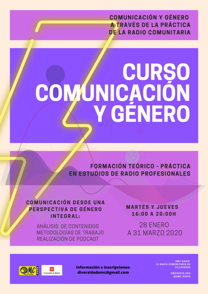 CURSO COMUNICACIÓN Y GÉNERO 2020