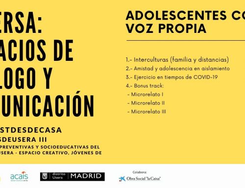 Adolescentes con Voz Propia: jóvenes de Usera #Podcastdesdecasa